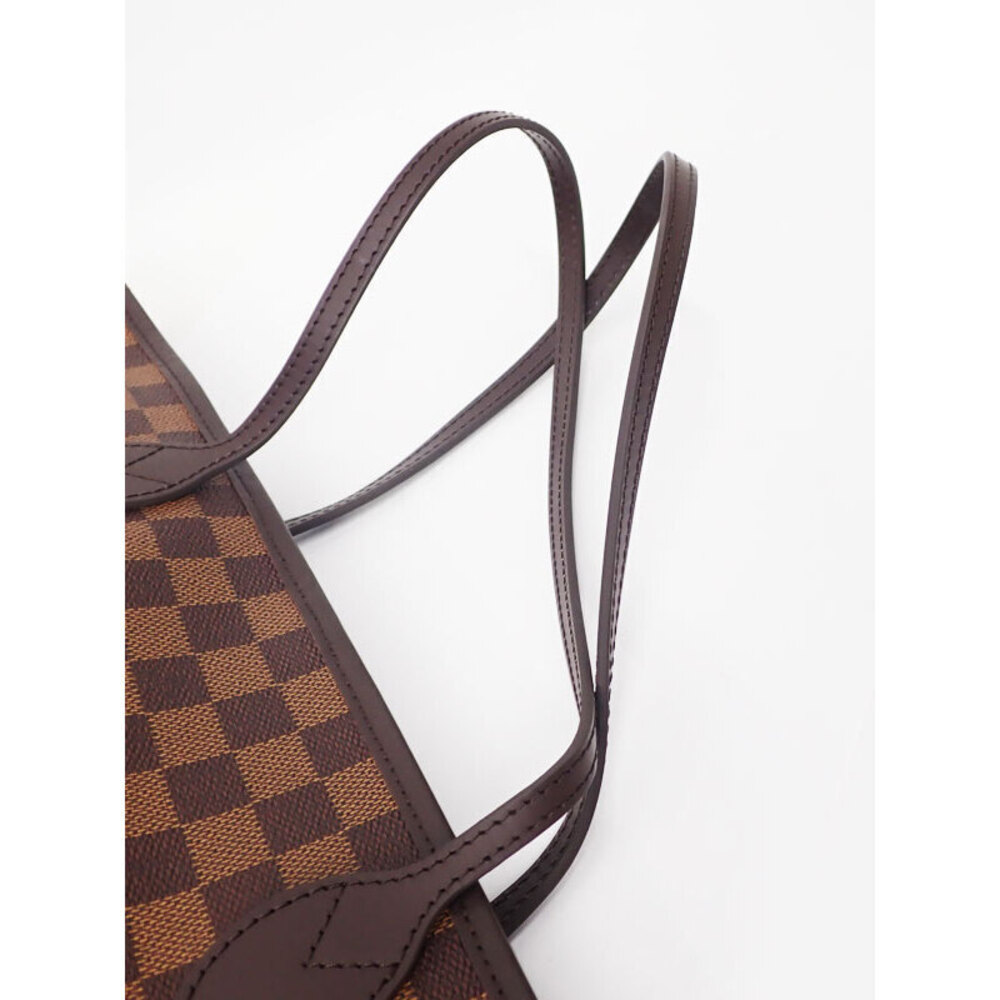 Louis Vuitton Damier Ebene Brown Neverfull Tote Bag - Picture 4 of 8